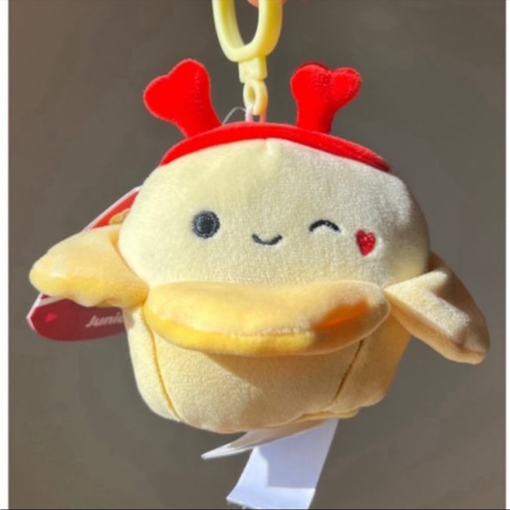 Squishmallows Clips Junie Valentine’s Day 2025 3.5” Plushes